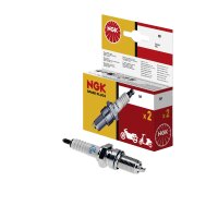 2 Spark Plugs with flat seal seat NGK IAM expertise for...