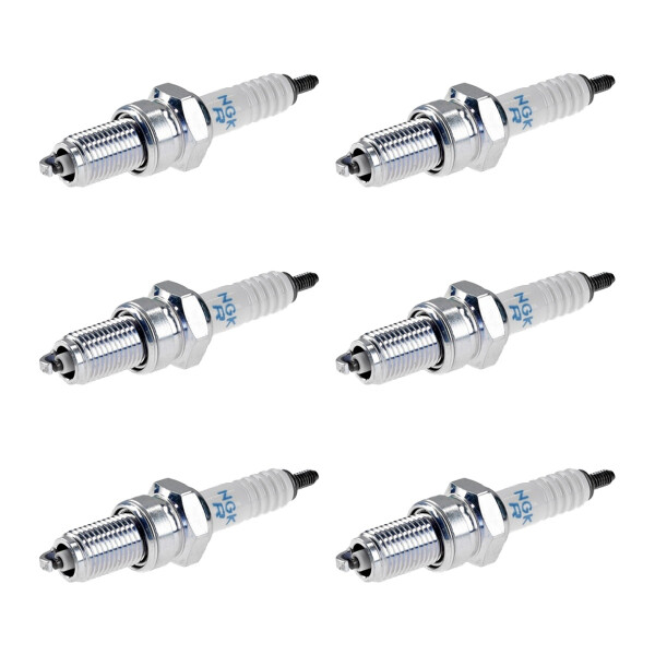 6 Spark Plugs with flat seal seat NGK IAM expertise for YAMAHA and others