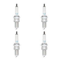 4 Zündkerzen mit Flachdichtsitz NGK Quick...
