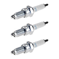3 Spark Plugs with flat seal seat NGK aftermarket...