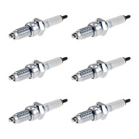 6 Spark Plugs with flat seal seat NGK aftermarket...