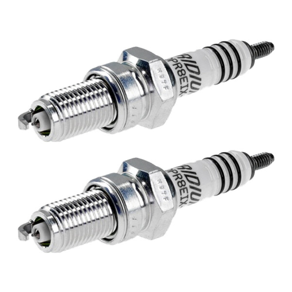 2 Zündkerzen mit Flachdichtsitz NGK IAM-Expertise Iridium IX für u.a. YAMAHA
