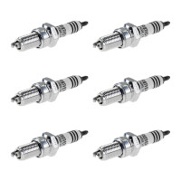 6 Spark Plugs with flat seat NGK IAM-Expertise Iridium IX...