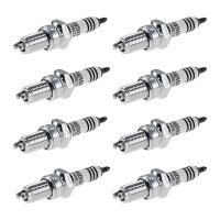 8 Spark Plugs with flat seat NGK IAM-Expertise Iridium IX...