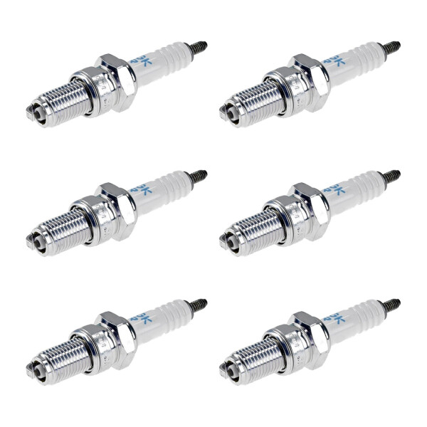 6 Spark Plugs with flat seal seat NGK IAM expertise for YAMAHA and others