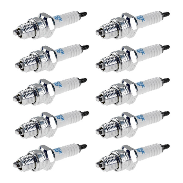 10 Spark Plugs with flat seal seat NGK IAM expertise for HONDA and others