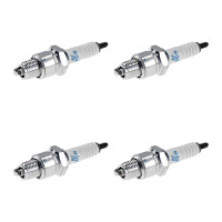 4 Spark Plugs with flat seal seat NGK aftermarket...