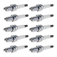 10 Spark Plugs fixed SAE connection NGK IAM expertise for...