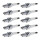10 Spark Plugs fixed SAE connection NGK IAM expertise for SUBARU and others