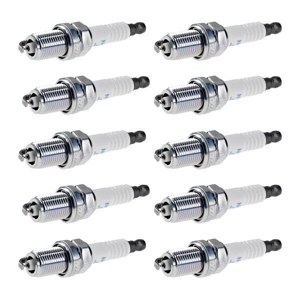 10 Spark Plugs fixed SAE connection NGK aftermarket expertise for NISSAN