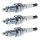 3 Spark Plugs fixed SAE connection NGK for JEEP CHEROKEE and others