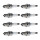 8 Spark Plugs fixed SAE connection NGK IAM expertise for NISSAN and others