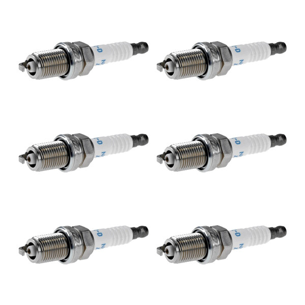 6 Spark Plugs fixed SAE connection NGK aftermarket expertise for e.g. MAZDA