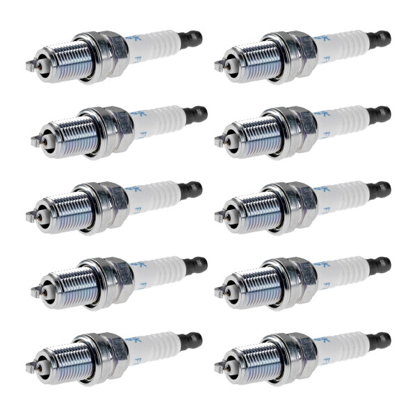 10 Spark Plugs fixed SAE connection NGK suitable for e.g. ALFA ROMEO 159