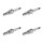 4 Spark Plugs 1-mass electrode NGK Aftermarket-Expertise fits HONDA