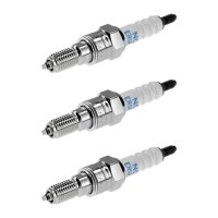 3 Spark Plugs with flat seal seat NGK aftermarket...
