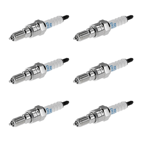6 Zündkerzen mit Flachdichtsitz NGK Aftermarket-Expertise für u.a. HONDA