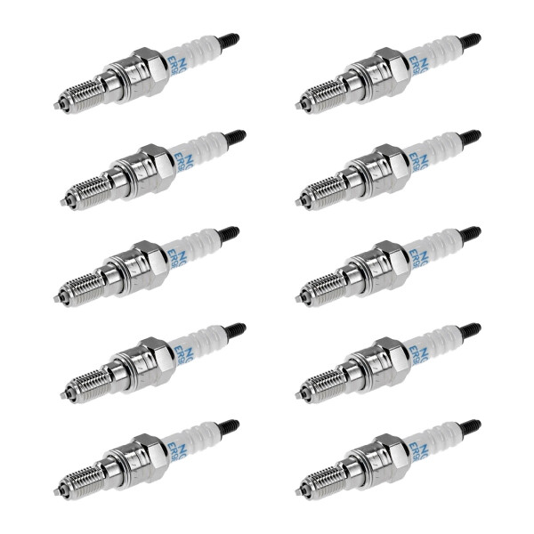 10 Spark Plugs with flat seal seat NGK IAM expertise for HONDA and others