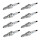 8 Spark Plugs 1-mass electrode NGK Aftermarket-Expertise fits HONDA