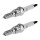 2 Spark Plugs 1-mass electrode NGK Aftermarket-Expertise fits HONDA