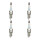 4 Spark Plugs fixed SAE connection NGK for BMW 3 Series and others