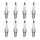 8 Spark Plugs fixed SAE connection NGK for BMW 3 Series and others