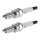 2 Spark Plugs fixed SAE connection NGK aftermarket expertise for e.g. OPEL AGILA