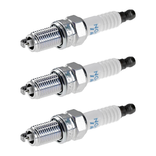 3 Spark Plugs fixed SAE connection NGK aftermarket expertise for e.g. OPEL AGILA