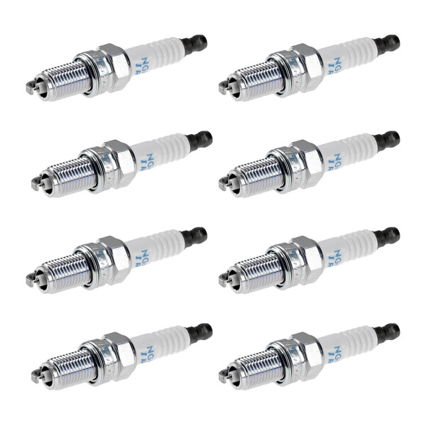8 Spark Plugs fixed SAE connection NGK aftermarket expertise for e.g. OPEL AGILA