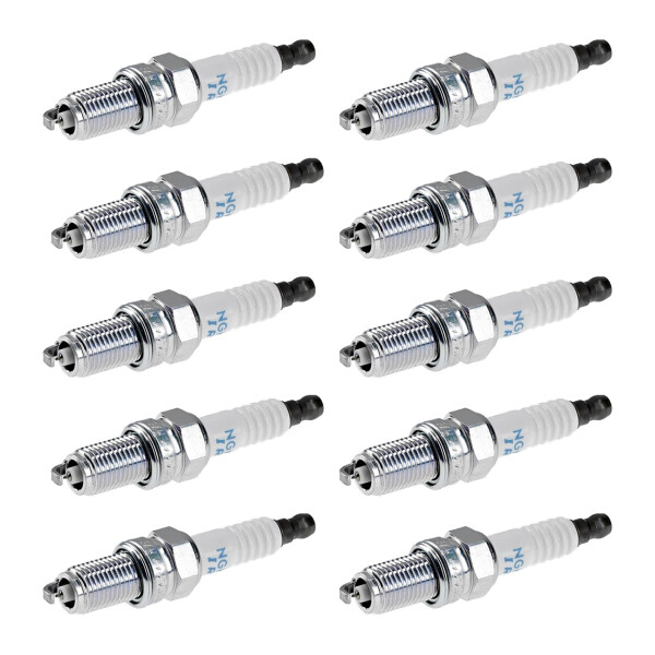 10 Spark Plugs fixed SAE connection NGK IAM expertise for e.g. OPEL AGILA
