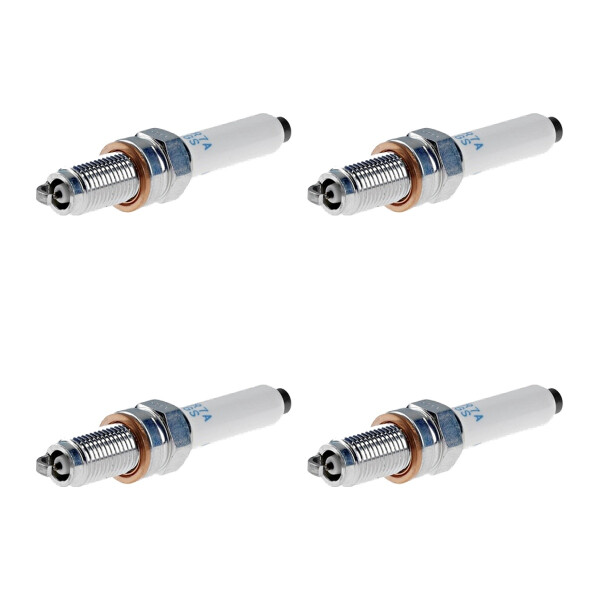 4 Spark Plugs 1-mass electrode NGK aftermarket expertise for e.g. VW GOLF
