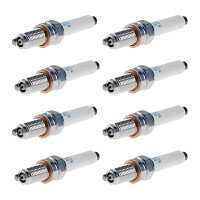 8 Spark Plugs 1-mass electrode NGK aftermarket expertise...