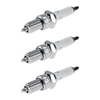 3 Spark Plugs with flat seal seat NGK aftermarket...