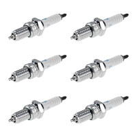 6 Spark Plugs with flat seal seat NGK aftermarket...