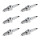 6 Spark Plugs with flat seal seat NGK aftermarket expertise for HONDA