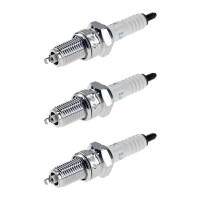 3 Spark Plugs with flat seal seat NGK aftermarket...