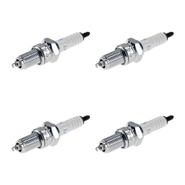 4 Spark Plugs with flat seal seat NGK aftermarket expertise for HONDA