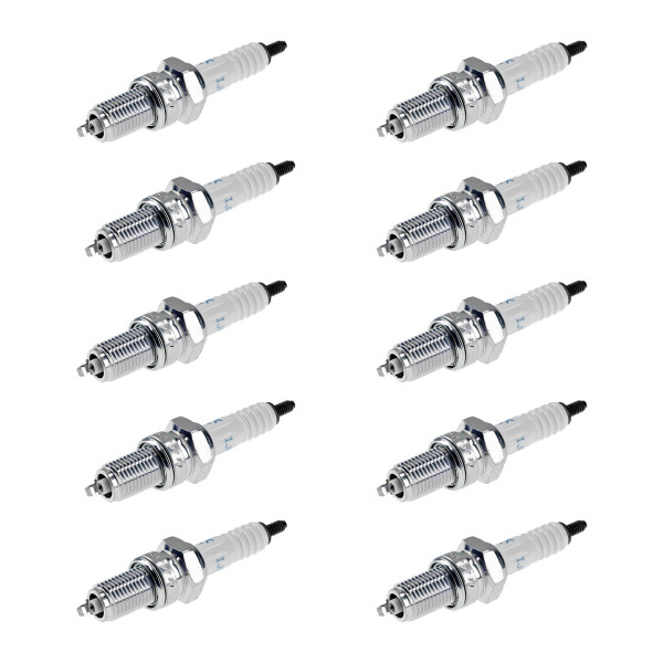 10 Spark Plugs with flat seal seat NGK aftermarket expertise for HONDA