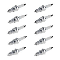 10 Spark Plugs with flat seal seat NGK aftermarket...