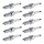 10 Spark Plugs fixed SAE connection NGK IAM expertise for e.g. TOYOTA LAND