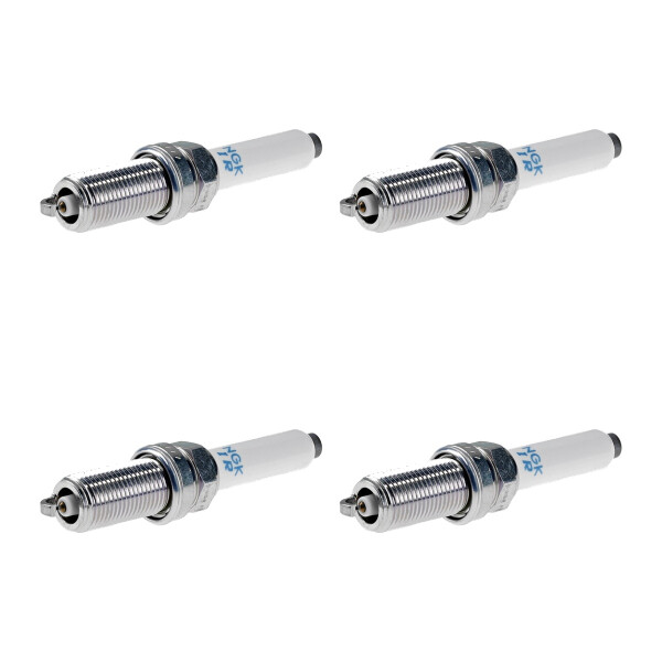 4 Spark Plugs with flat seal seat NGK IAM expertise for AUDI A4 and others
