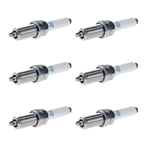 6 Spark Plugs with flat seal seat NGK IAM expertise for AUDI A4 and others