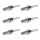 6 Spark Plugs with flat seal seat NGK IAM expertise for AUDI A4 and others