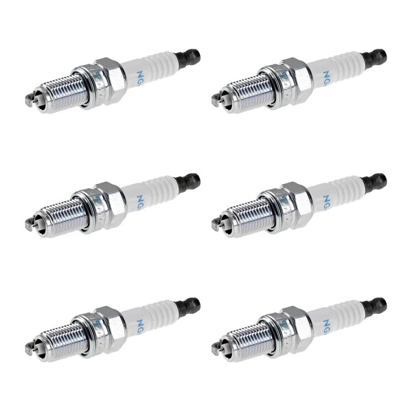 6 Spark Plugs fixed SAE connection NGK IAM-Expertise for e.g. ALFA ROMEO MITO