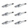 6 Spark Plugs fixed SAE connection NGK IAM-Expertise for e.g. ALFA ROMEO MITO