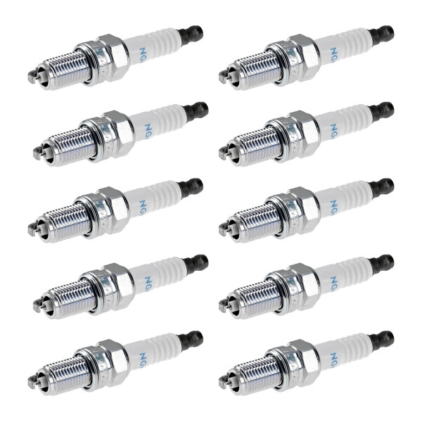 10 Spark Plugs fixed SAE connection NGK IAM-Expertise for e.g. ALFA ROMEO MITO