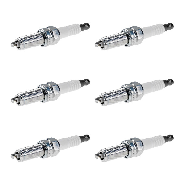 6 Spark Plugs fixed SAE connection NGK aftermarket expertise for e.g. KIA CEED