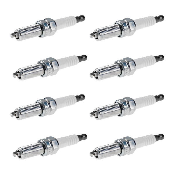 8 Spark Plugs fixed SAE connection NGK IAM expertise for various vehicles
