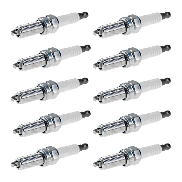 10 Spark Plugs fixed SAE connection NGK IAM expertise for various vehicles