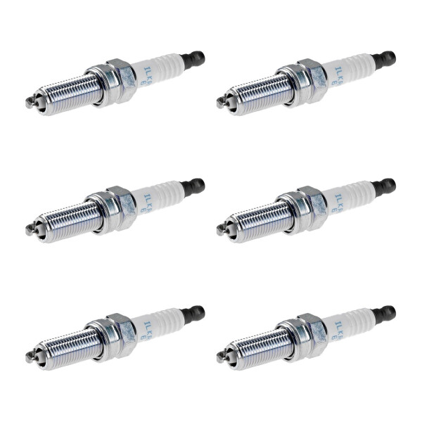 6 Spark Plugs fixed SAE connection NGK suitable for e.g. MITSUBISHI LANCER
